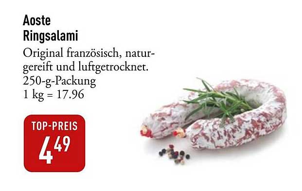 Aoste Ringsalami