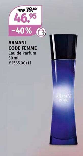 ARMANI CODE FEMME Eau de Parfum 30 ml