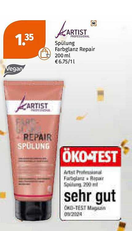 ARTIST Professional Spülung Farbglanz Repair 200 ml