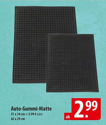 Auto-Gummi-Matte