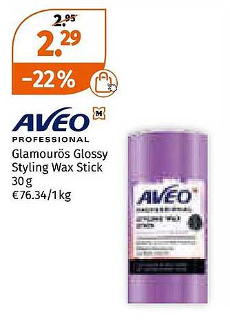 AVEo Glamourös Glossy Styling Wax Stick 30 g
