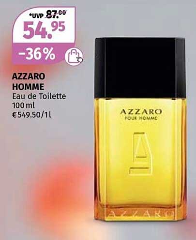 AZZARO HOMME Eau de Toilette 100 ml - im Angebot!