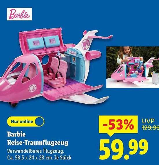 Barbie Reise-Traumflugzeug
