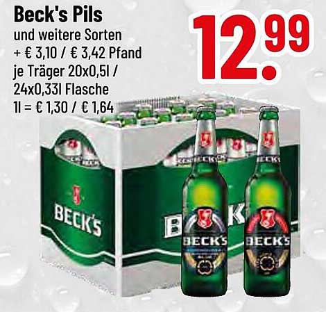 Beck's Pils – Das erfrischende Bier für gesellige Stunden