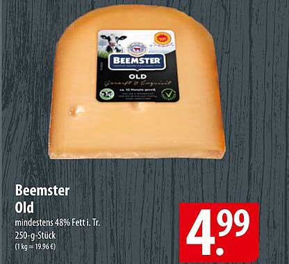 Beemster Old Käse 250-g-Stück