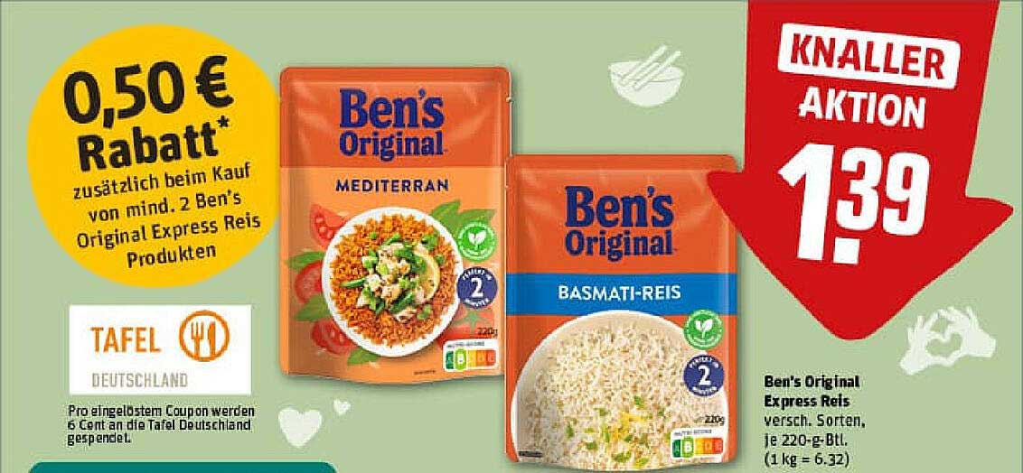 Ben's Original Express Reis – Mediterran & Basmati