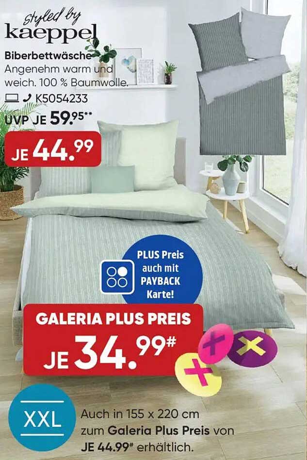 Biberbettwäsche - Angenehm warm und weich, 100 % Baumwolle