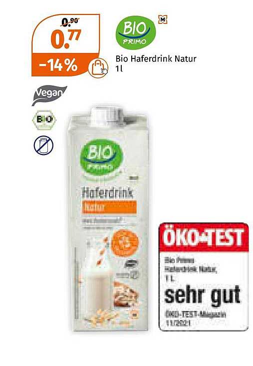 Bio Haferdrink Natur 1L