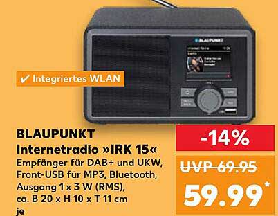 BLAUPUNKT Internetradio »IRK 15«
