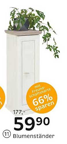 Blumenständer mit Rabatt – jetzt nur 59,90 €!