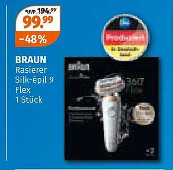 BRAUN Rasierer Silk-épil 9 Flex 1 Stück