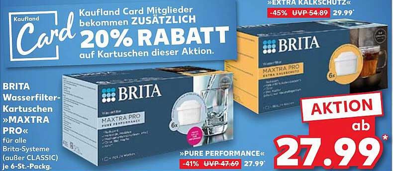BRITA Wasserfilter-Kartuschen »MAXTRA PRO«