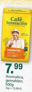Café Intención AROMATICO, gemahlen, 500g