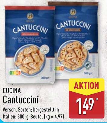 Cantuccini - Italienische Knusperbäckerei