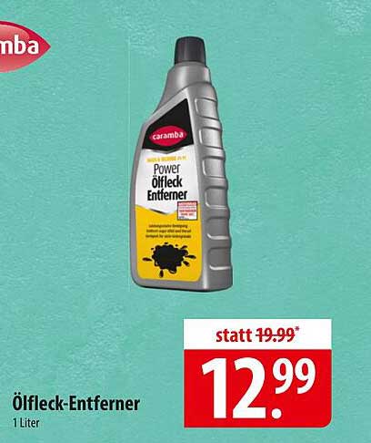 Caramba Power Öl fleck-Entferner 1 Liter