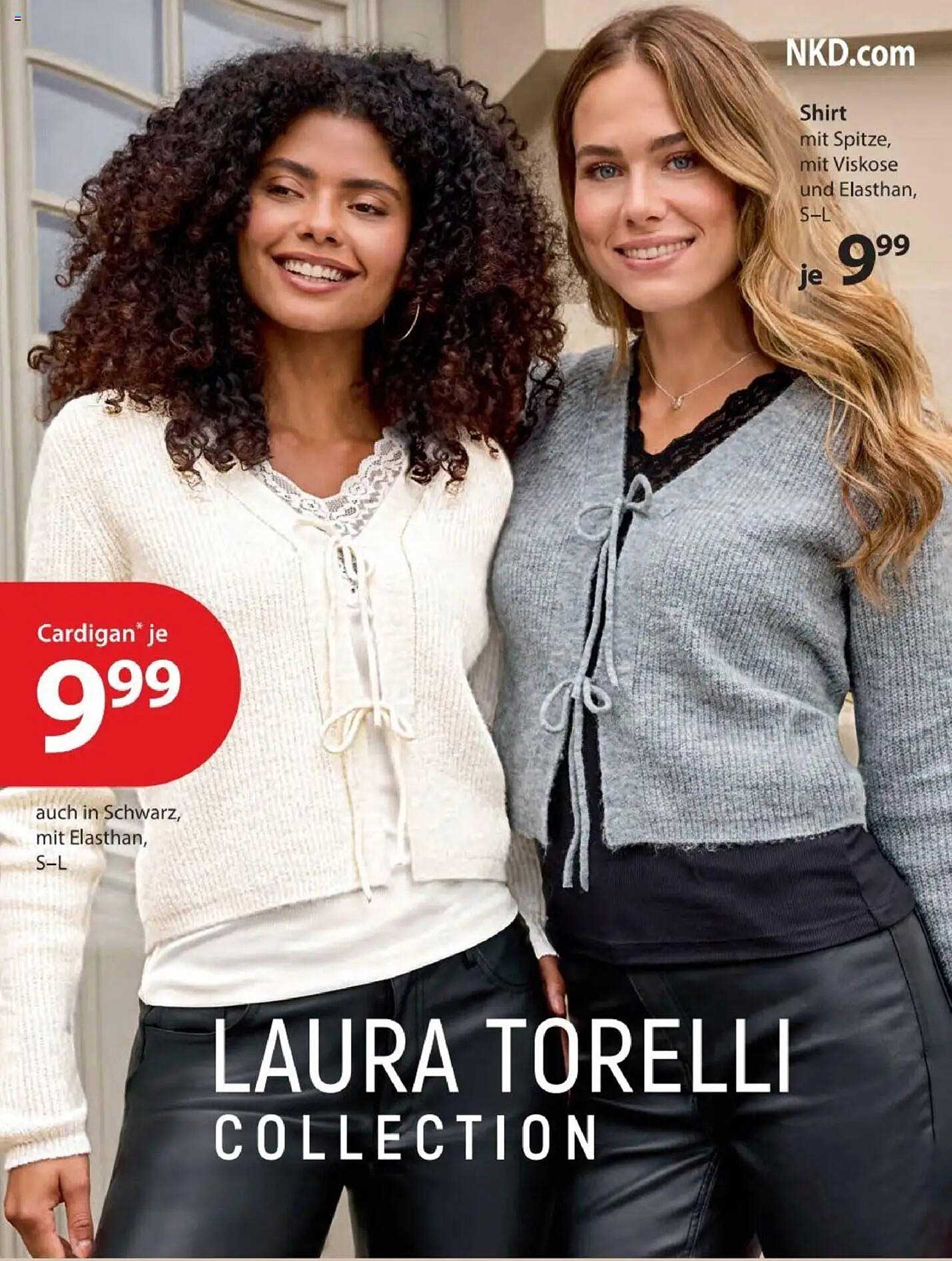 Cardigan* je 9,99, auch in Schwarz, mit Elasthan, S–L