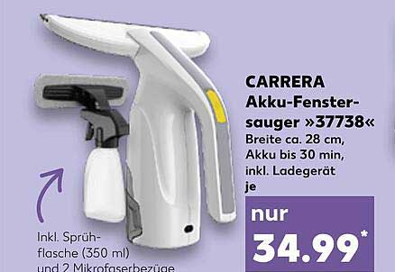 CARRERA Akku-Fenstersauger »37738«