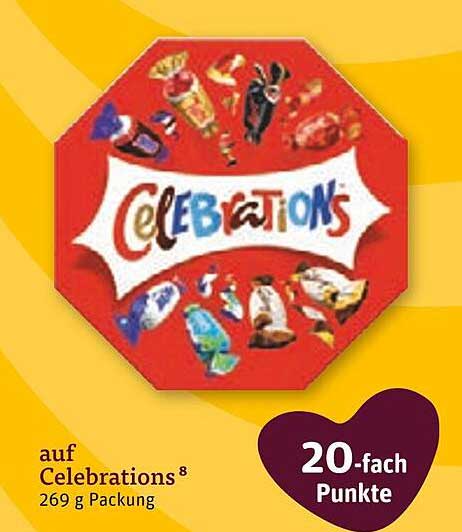 Celebrations 269 g Packung zum Sonderpreis