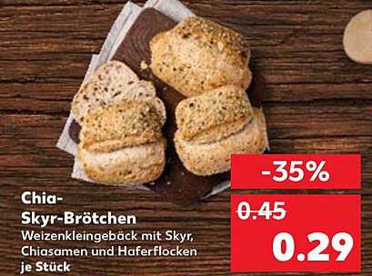 Chia-Skyr-Brötchen