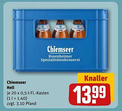 Chiemseer Hell (20 x 0,5-L-Fl.-Kasten)