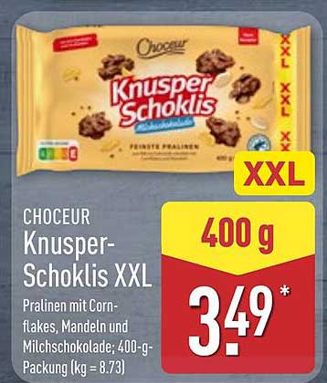 CHOCEUR Knusper-Schoklis XXL 400 g