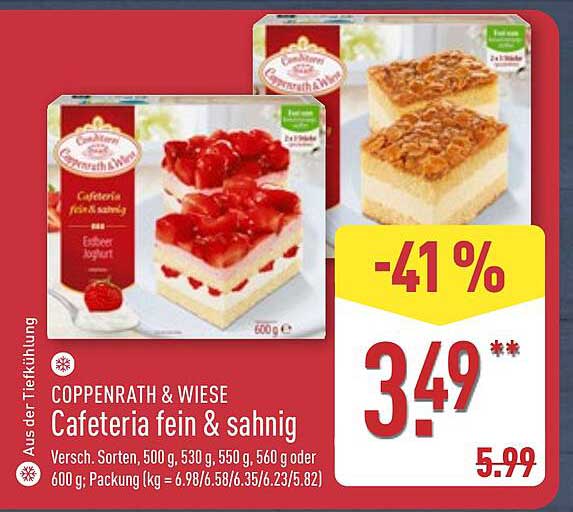 COPPENRATH & WIESE Cafeteria fein & sahnig, 600 g