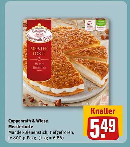 Coppenrath & Wiese Meistertorte Mandel-Bienenstich