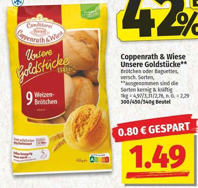 Coppenrath & Wiese Unsere Goldstücke 9 Weizen-Brötchen