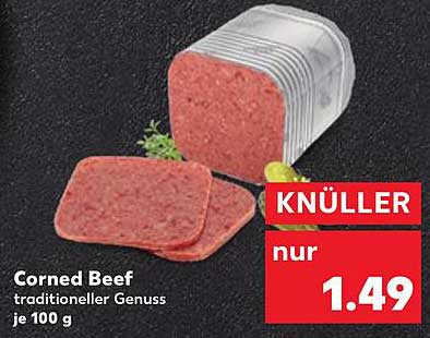 Corned Beef - traditioneller Genuss je 100 g
