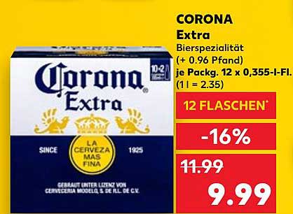 CORONA Extra Bierspezialität 12er Pack