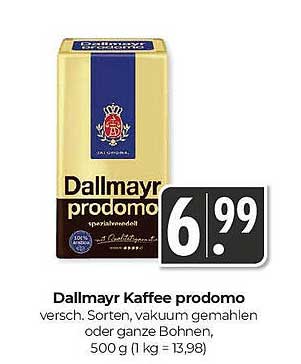 Dallmayr Kaffee prodomo 500 g
