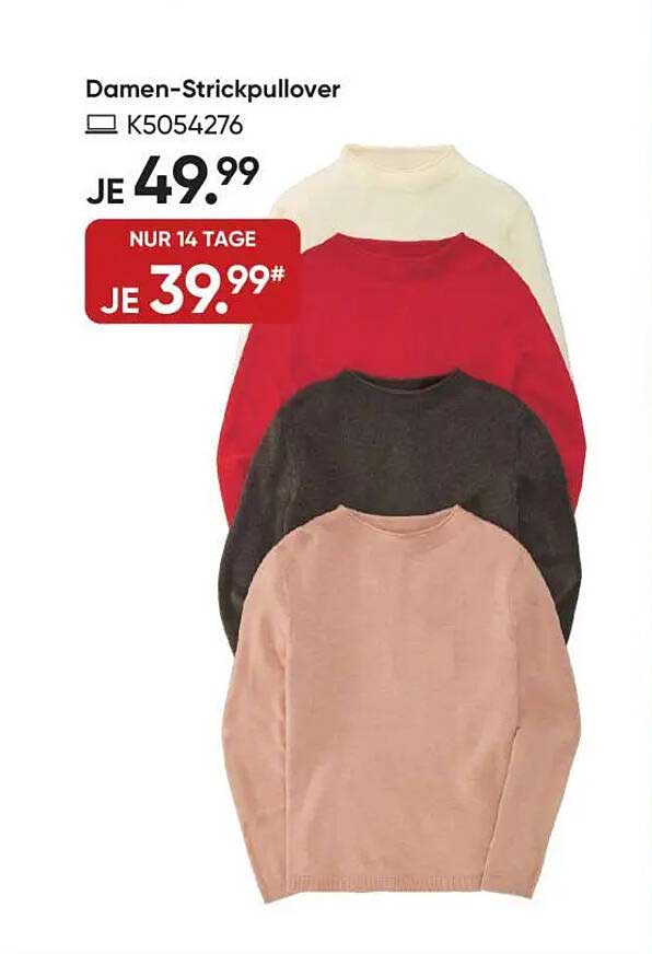 Damen-Strickpullover