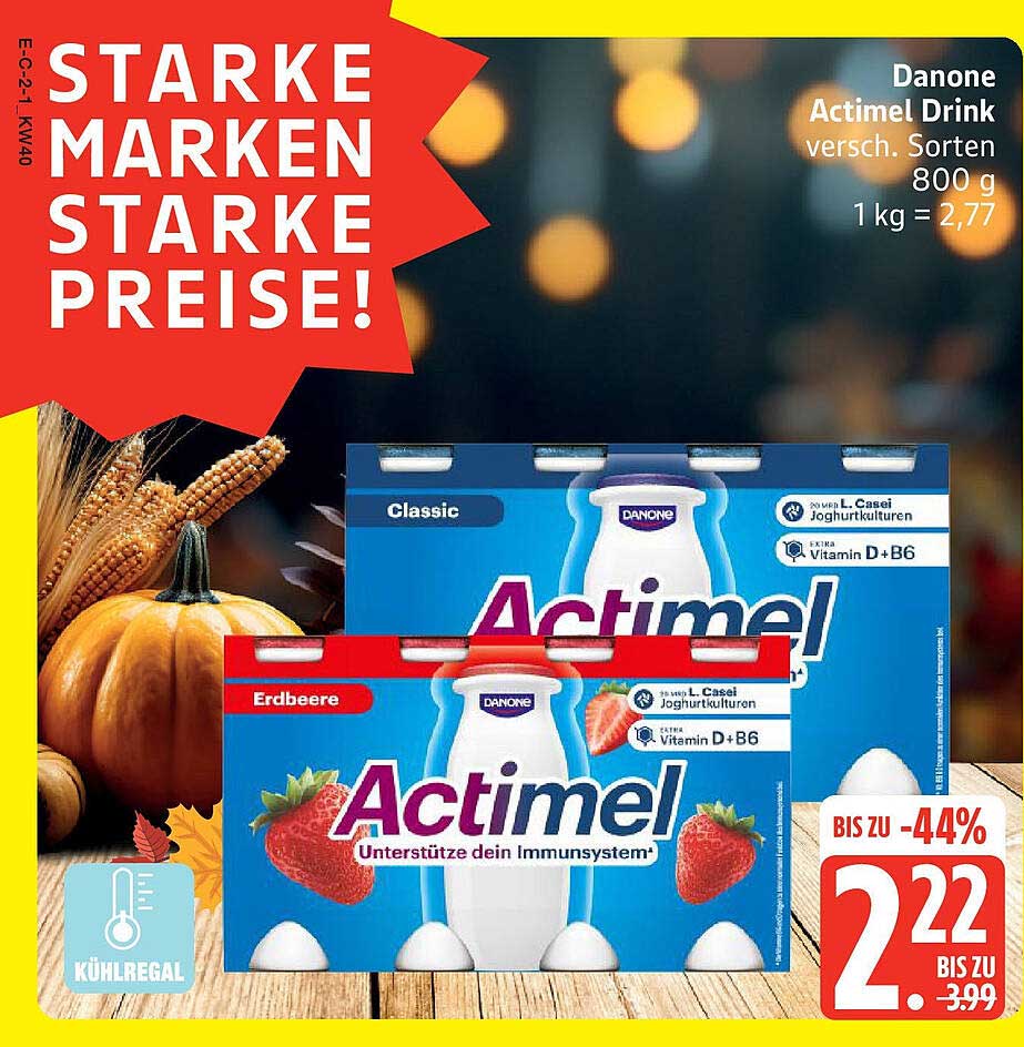 Danone Actimel Drink - verschiedene Sorten, 800 g