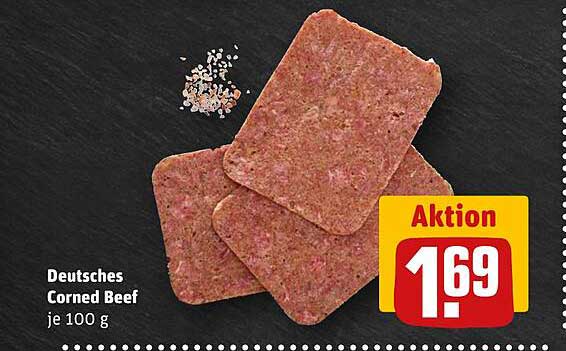 Deutsches Corned Beef je 100 g