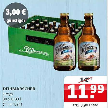 Dithmarscher Urtyp - Kasten mit 30 Flaschen á 0,33 l