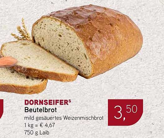 DORNSEIFER® Beutelbrot – mild gesäuertes Weizenmischbrot