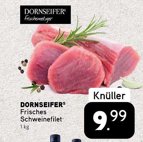 DORNSEIFERS Frisches Schweinefilet 1 kg