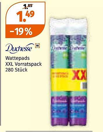 Duchesse Wattepads XXL Vorratspack 280 Stück