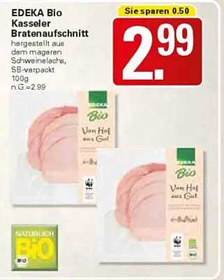 EDEKA Bio Kasseler Bratenaufschnitt