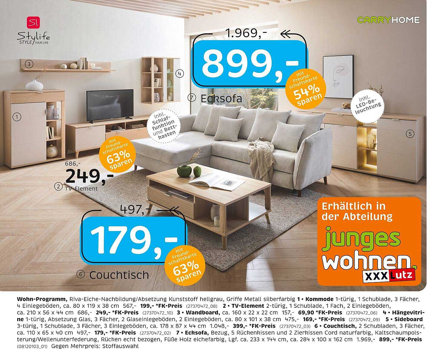 Edles Ecksofa mit Schlaffunktion – jetzt zum Sonderpreis!