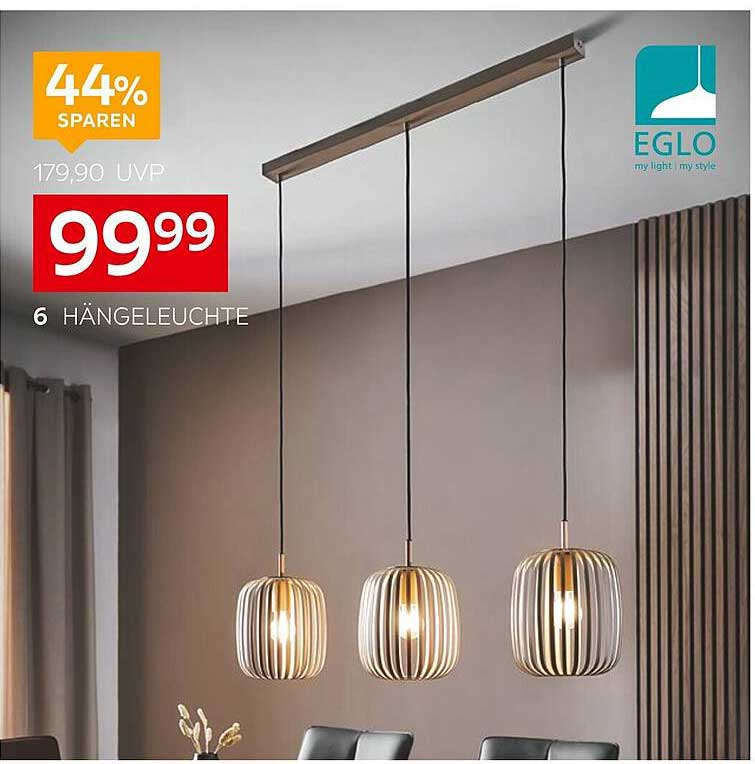 EGLO 6 Hängelampe - Modernes Design für Ihr Zuhause
