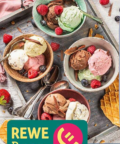 Eiscreme-Variation im REWE Kaufpark-Prospekt