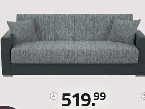 Elegantes Sofa in Grau
