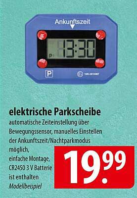 elektrische Parksäule