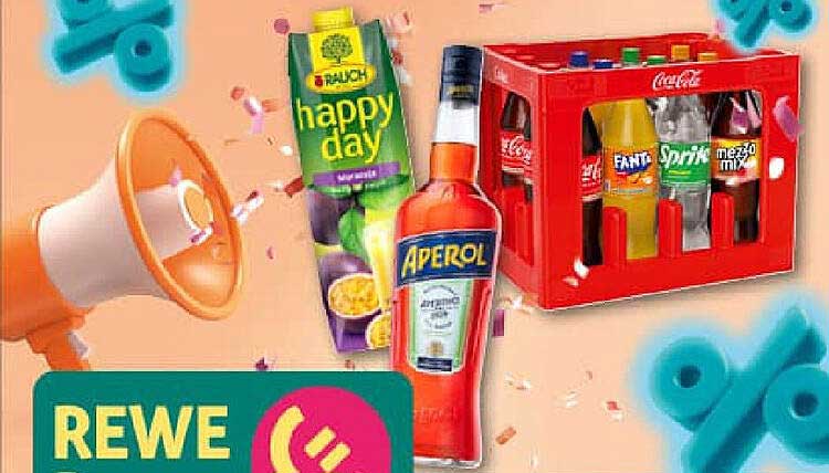 Erfrischender Genuss mit Aperol, happy day und Coca-Cola