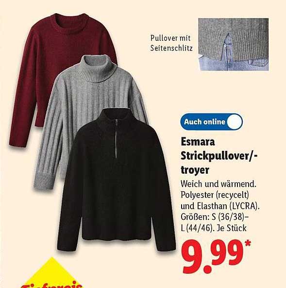 Esmara Strickpullover/-troyer