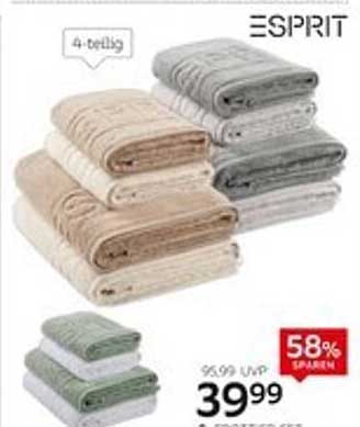 ESPRIT Handtuch-Set 4-teilig für nur 39,99 €