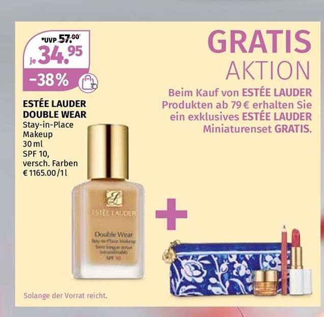 ESTÉE LAUDER DOUBLE WEAR Stay-in-Place Makeup 30 ml