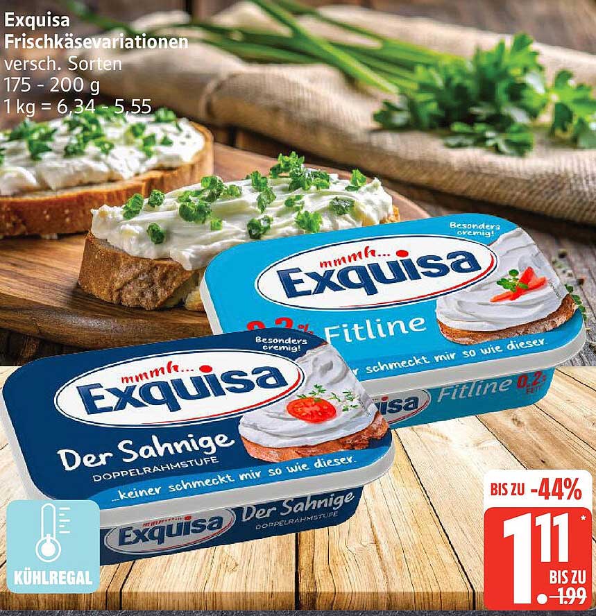 Exquisa Frischkäsevariationen 175 - 200 g