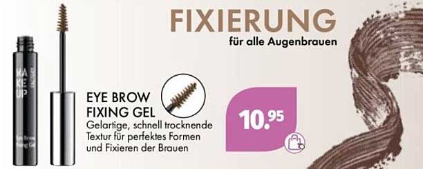 Eye Brow Fixing Gel für alle Augenbrauen